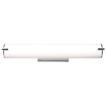 ACCESS LIGHTING Tube, LED Vanity, Chrome Finish, Acrylic Lens Acrylic 62500LEDD-CH/ACR